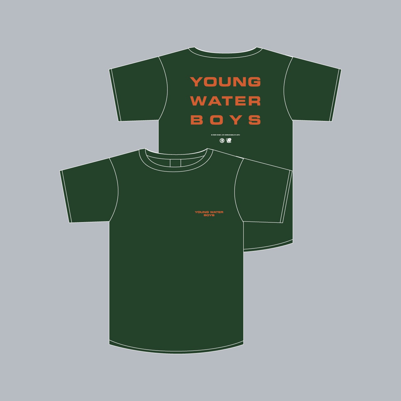 Some Life YOUNG WATER BOYS TEE