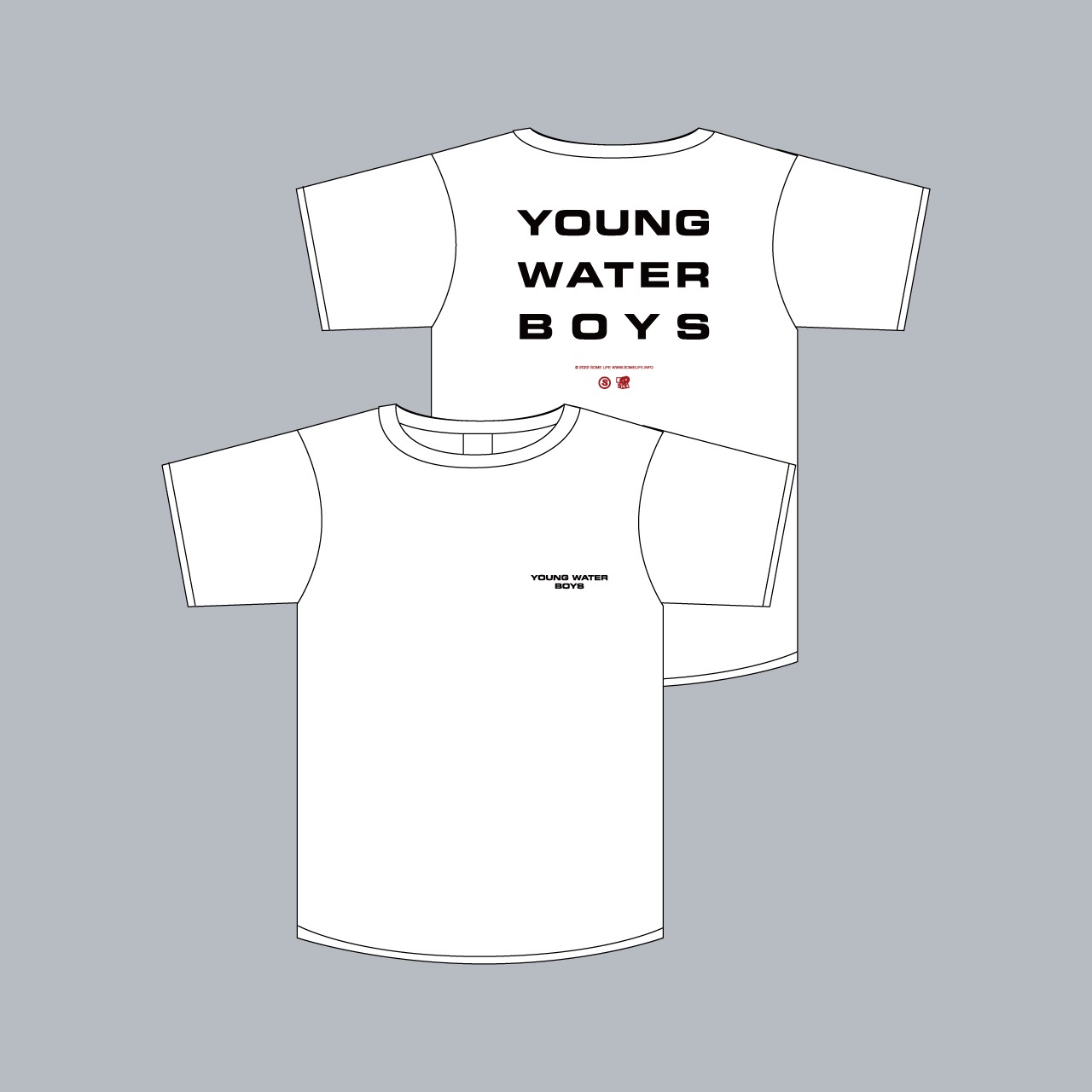 Some Life YOUNG WATER BOYS TEE