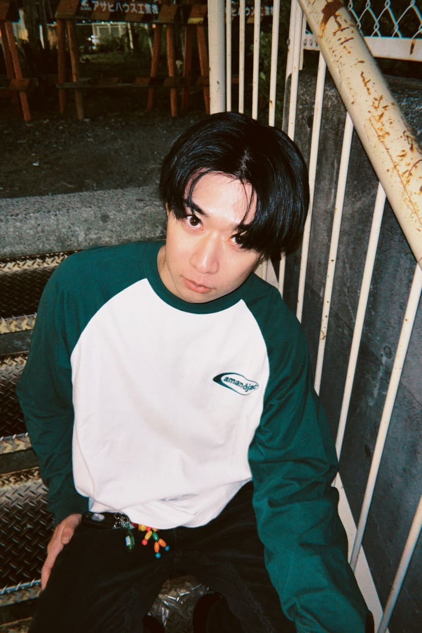 amanojac �ɽ� Raglan L/S T-Shirt