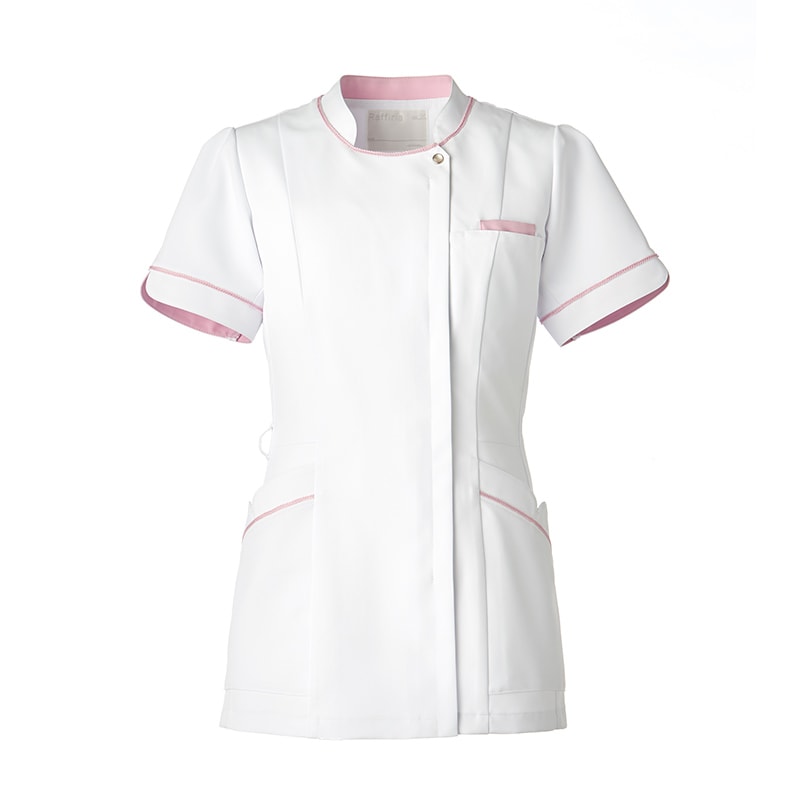 レディスジャケット[ホワイト×センシティブローズ]