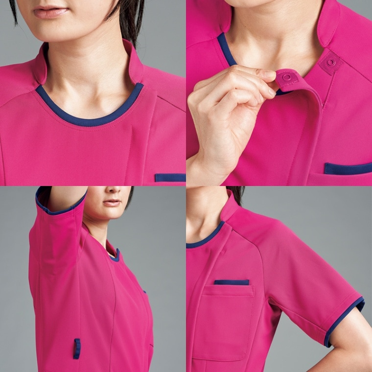 Ath-Medical メンズファスナースクラブ[ネイビー×ターコイズ]