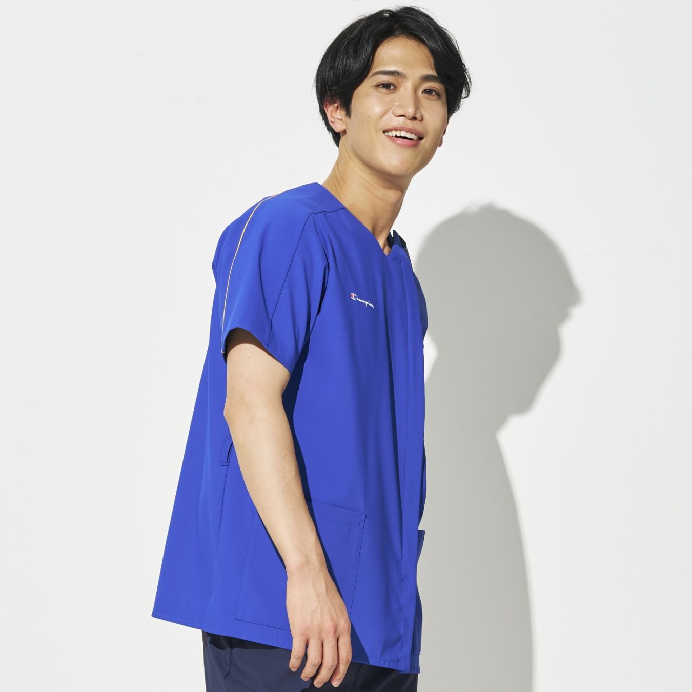 Champion 男女兼用プルオーバースクラブ[ロイヤルブルー]