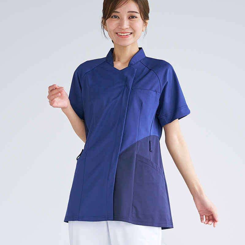 @Museum レディスファスナースクラブ[ネイビー]