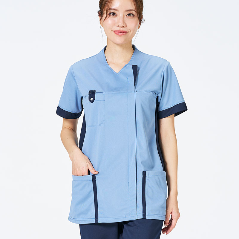 Colorfast 男女兼用ファスナースクラブ[サックスブルー]