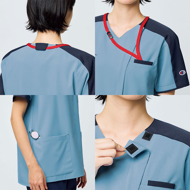 Champion 男女兼用ファスナースクラブ[ロイヤルブルー]