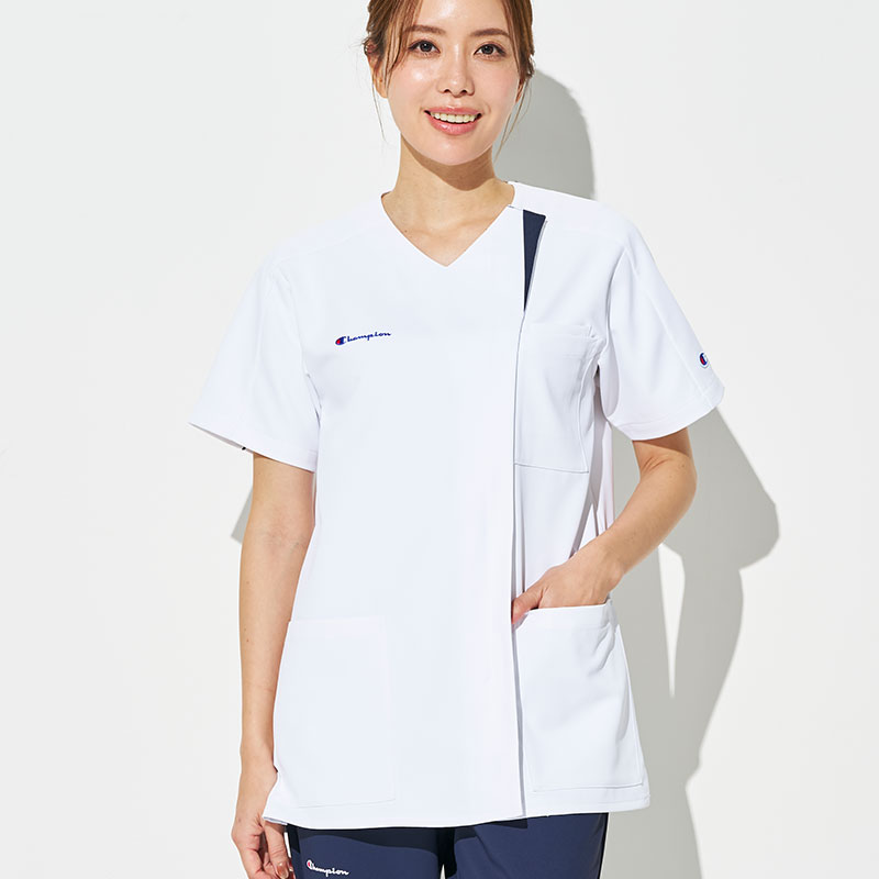 Champion 男女兼用ファスナースクラブ[ホワイト]