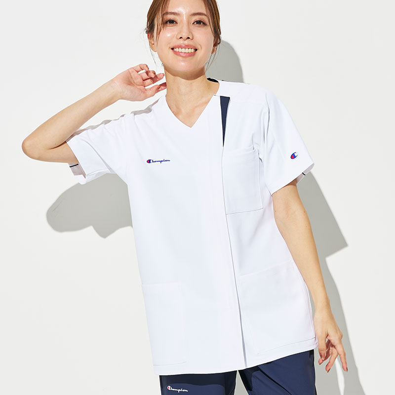 Champion 男女兼用ファスナースクラブ[ホワイト]