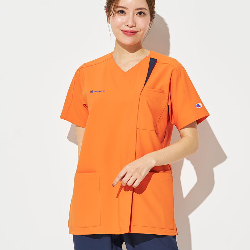 Champion 男女兼用ファスナースクラブ[オレンジ]