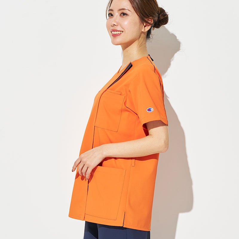 Champion 男女兼用ファスナースクラブ[オレンジ]