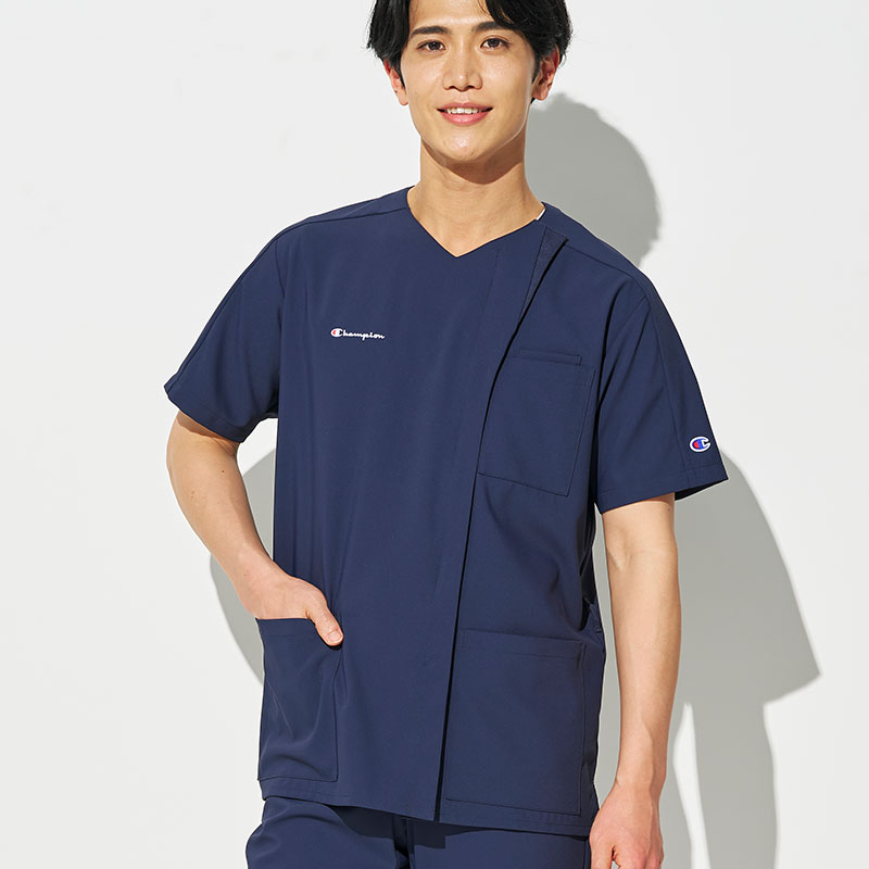 Champion 男女兼用ファスナースクラブ[ダークネイビー]