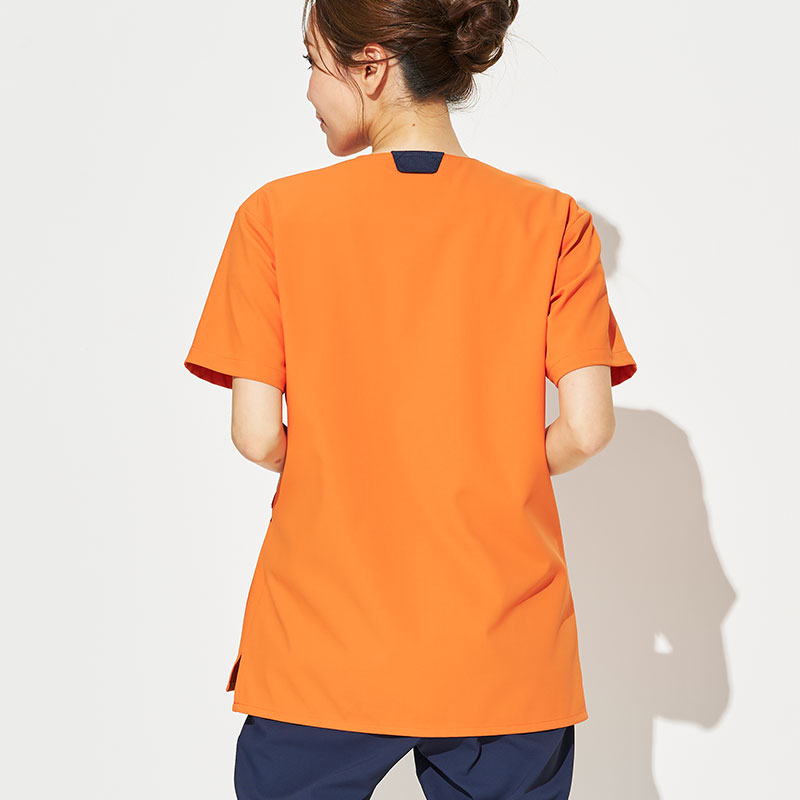 Champion 男女兼用プルオーバースクラブ[オレンジ]