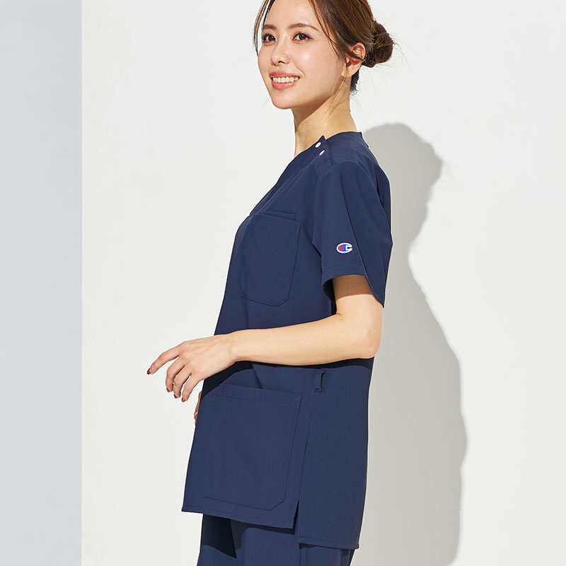 Champion 男女兼用プルオーバースクラブ[ダークネイビー]