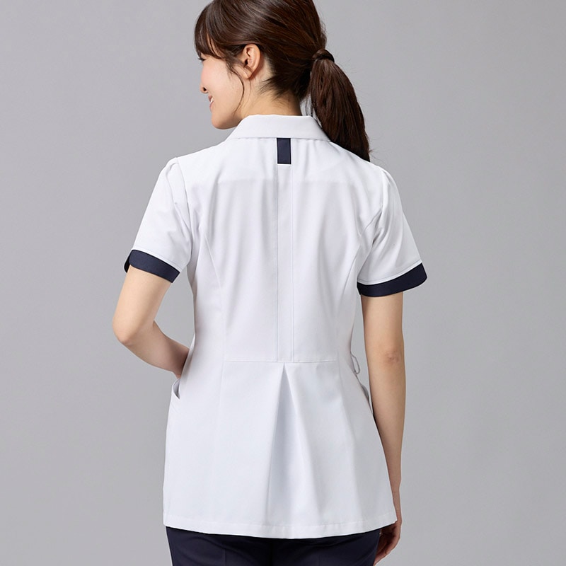 Botanical Garden レディスジャケット[ホワイト×ダークネイビー]