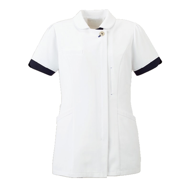 Botanical Garden レディスジャケット[ホワイト×ダークネイビー]