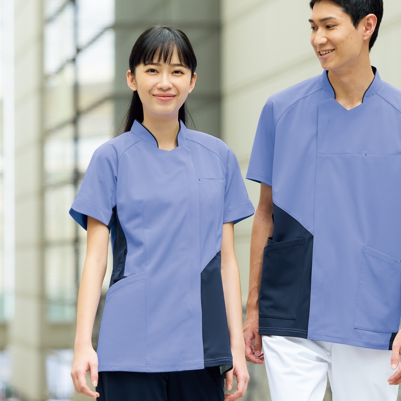 @Museum レディスファスナースクラブ[アッシュブルー]