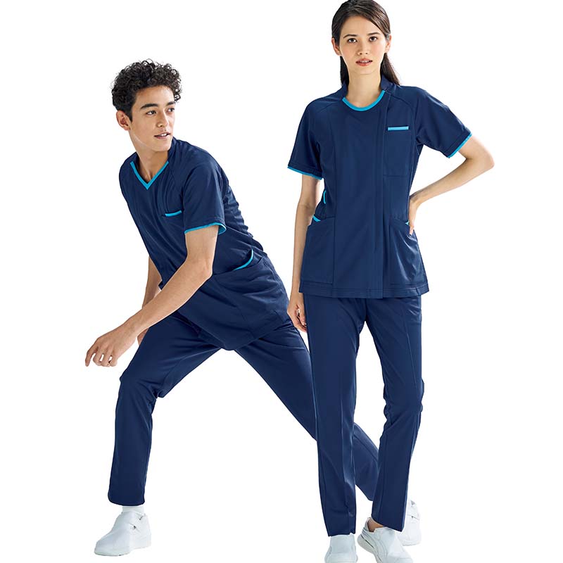 Ath-Medical レディステーパードパンツ[ネイビー]