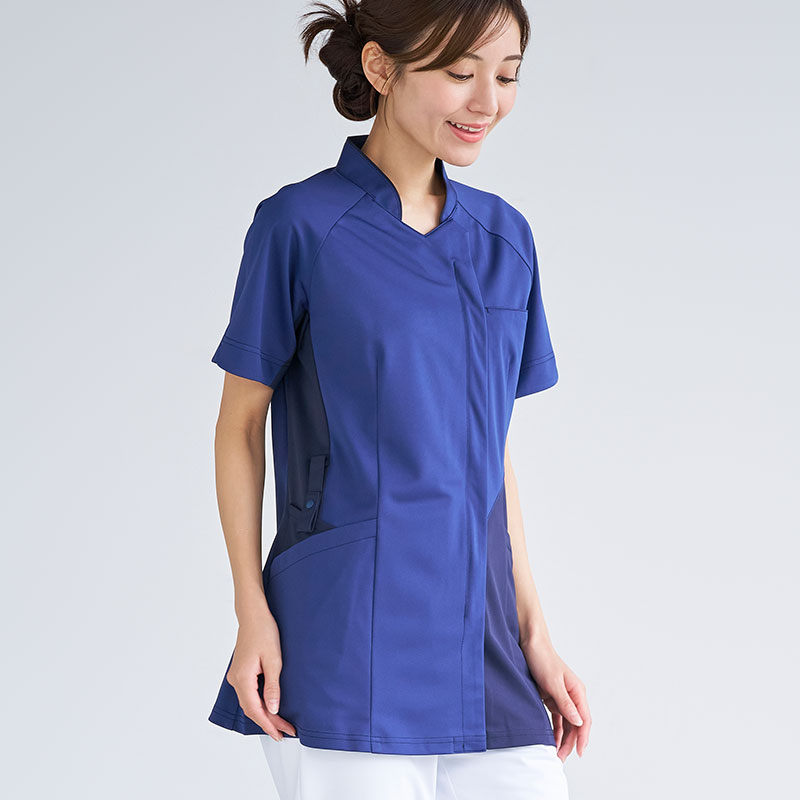 @Museum レディスファスナースクラブ[ネイビー]