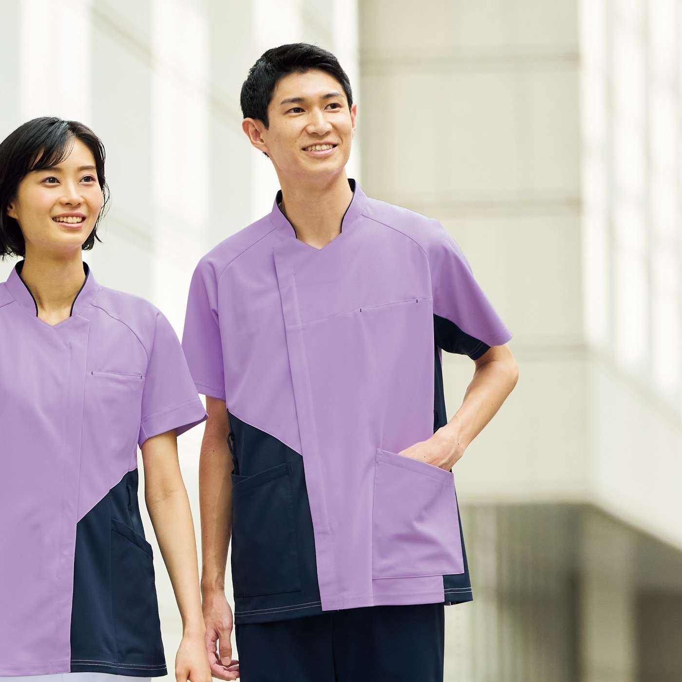 @Museum メンズファスナースクラブ[ラベンダー]