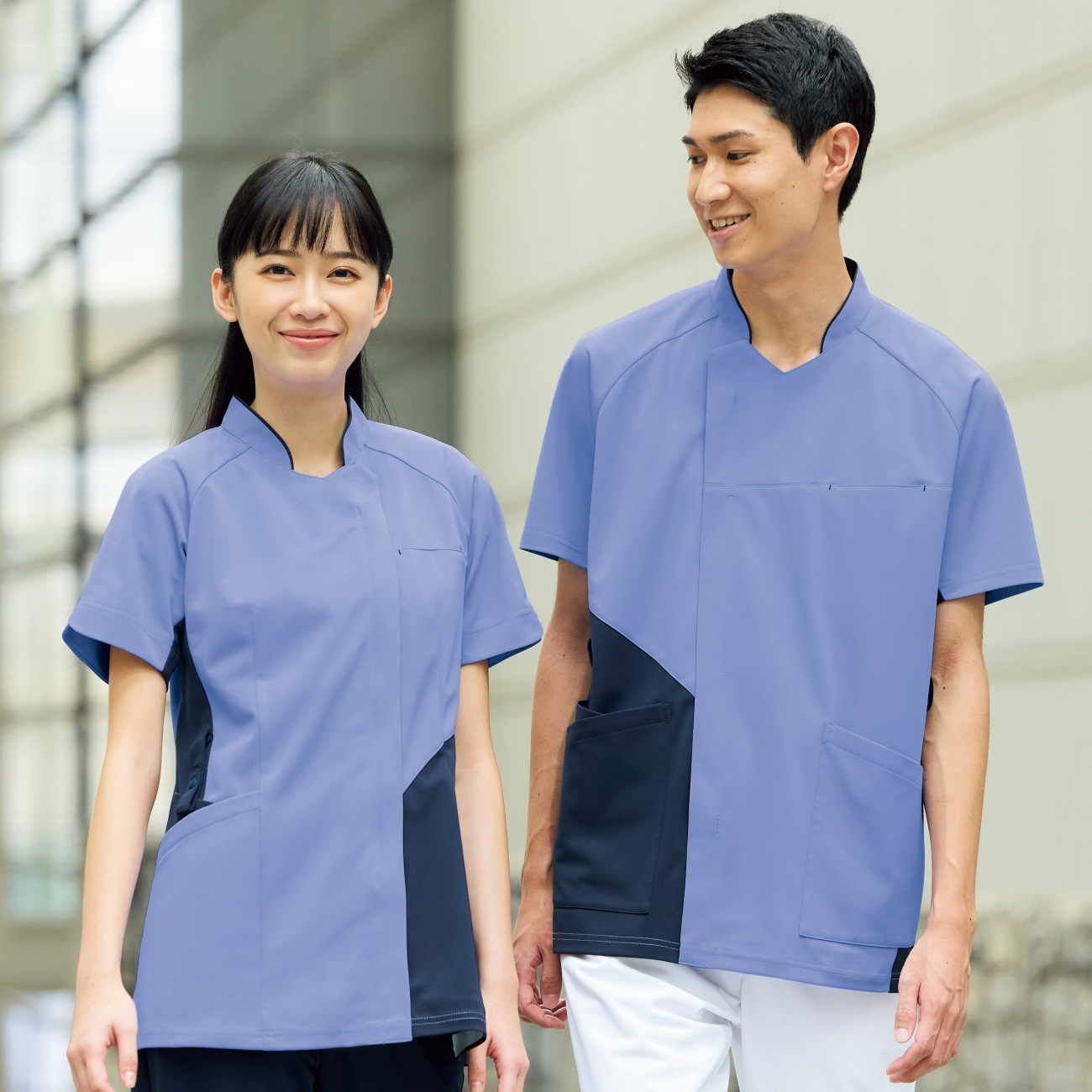 @Museum メンズファスナースクラブ[アッシュブルー]