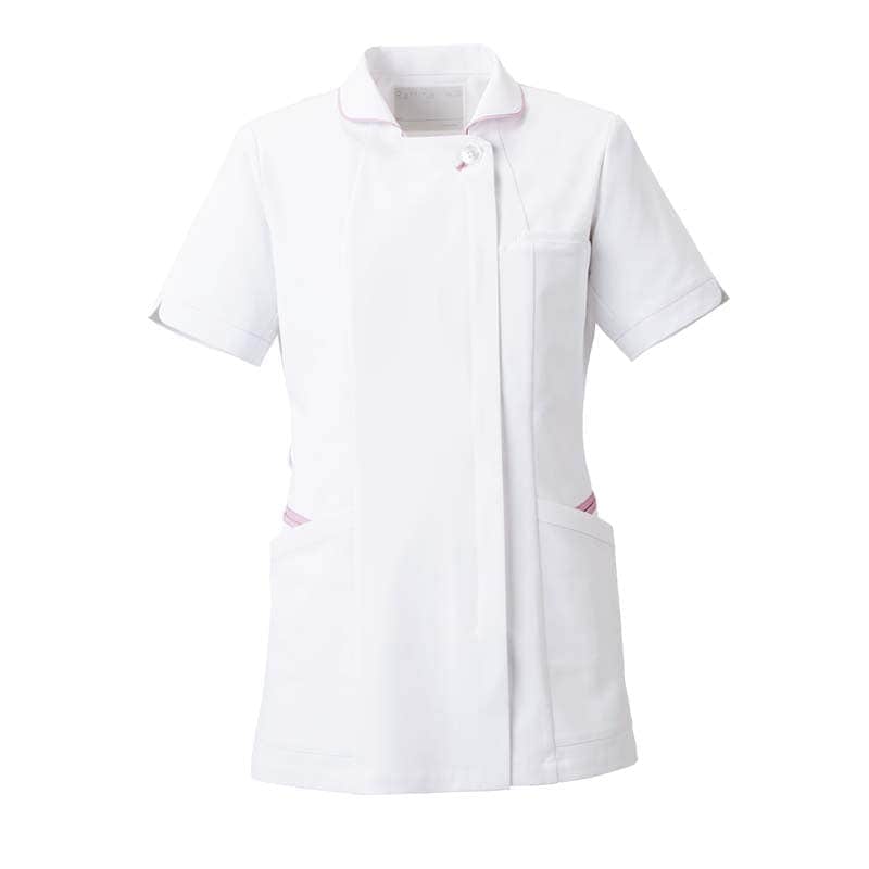 レディスジャケット[ホワイト×センシティブローズ]