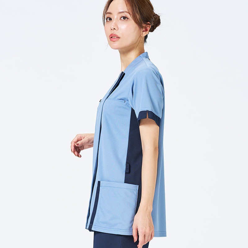 Colorfast 男女兼用ファスナースクラブ[サックスブルー]