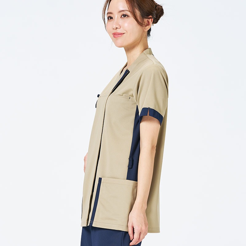 Colorfast 男女兼用ファスナースクラブ[ベージュ]