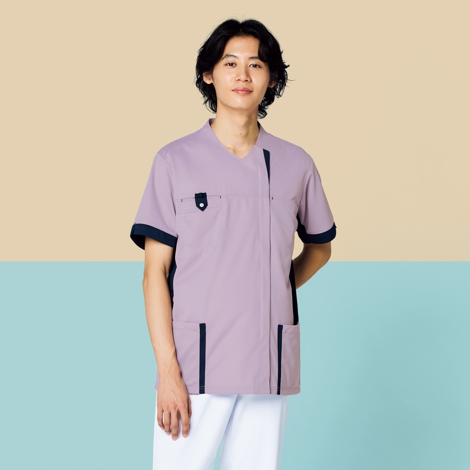 Colorfast 男女兼用ファスナースクラブ[パープル]