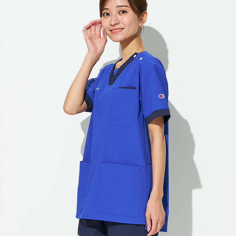 Champion 男女兼用プルオーバースクラブ[ロイヤルブルー]