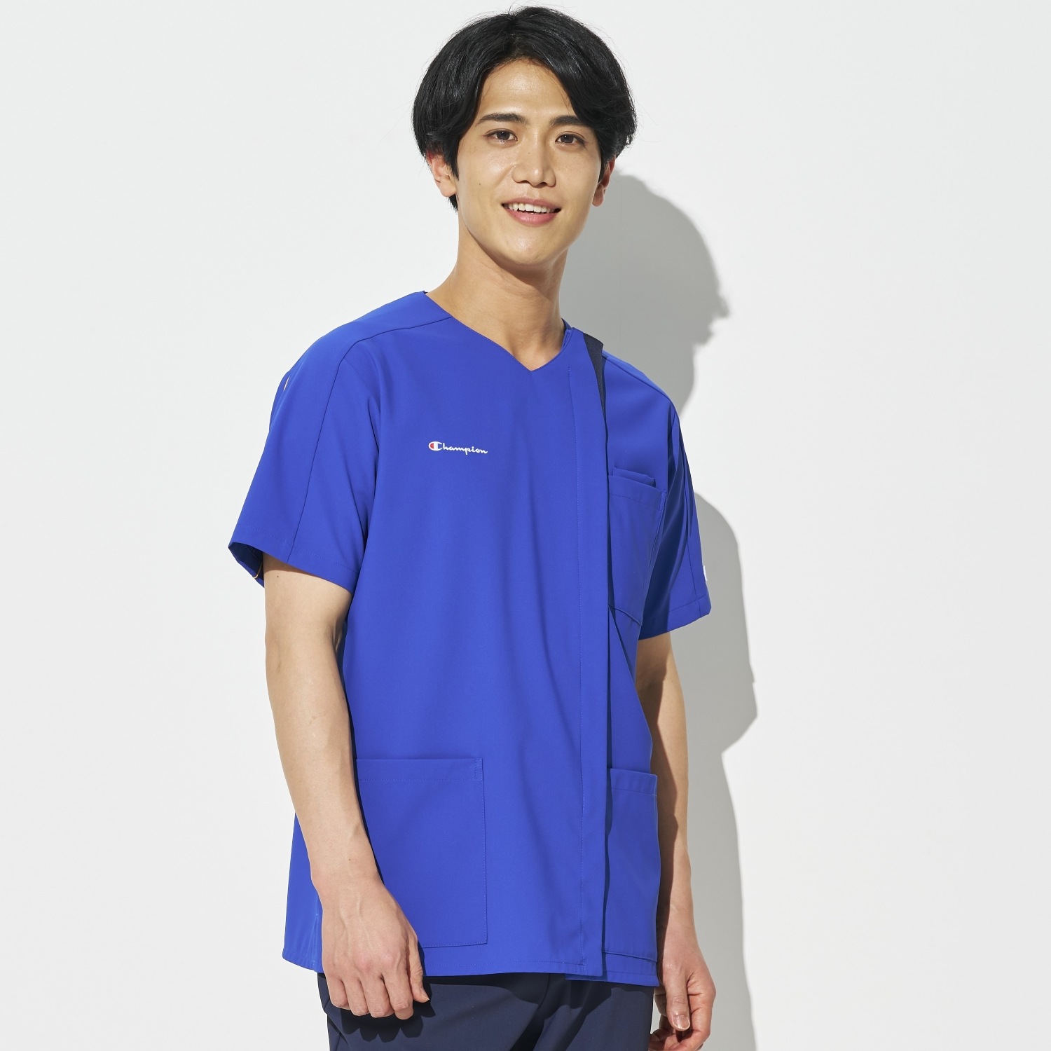 Champion 男女兼用プルオーバースクラブ[ロイヤルブルー]