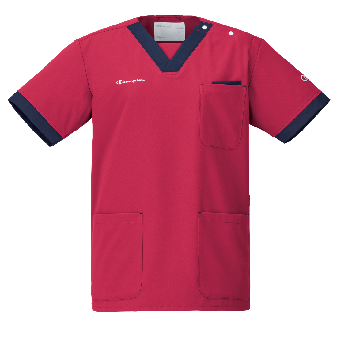 Champion 男女兼用プルオーバースクラブ[バーガンディ]