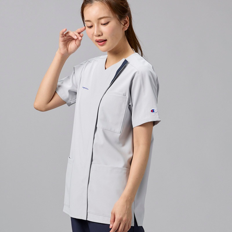 Champion 男女兼用ファスナースクラブ[グレー]