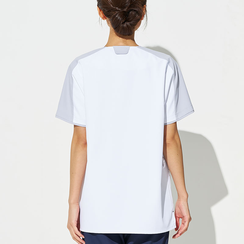 Champion 男女兼用ファスナースクラブ[ホワイト×グレー]