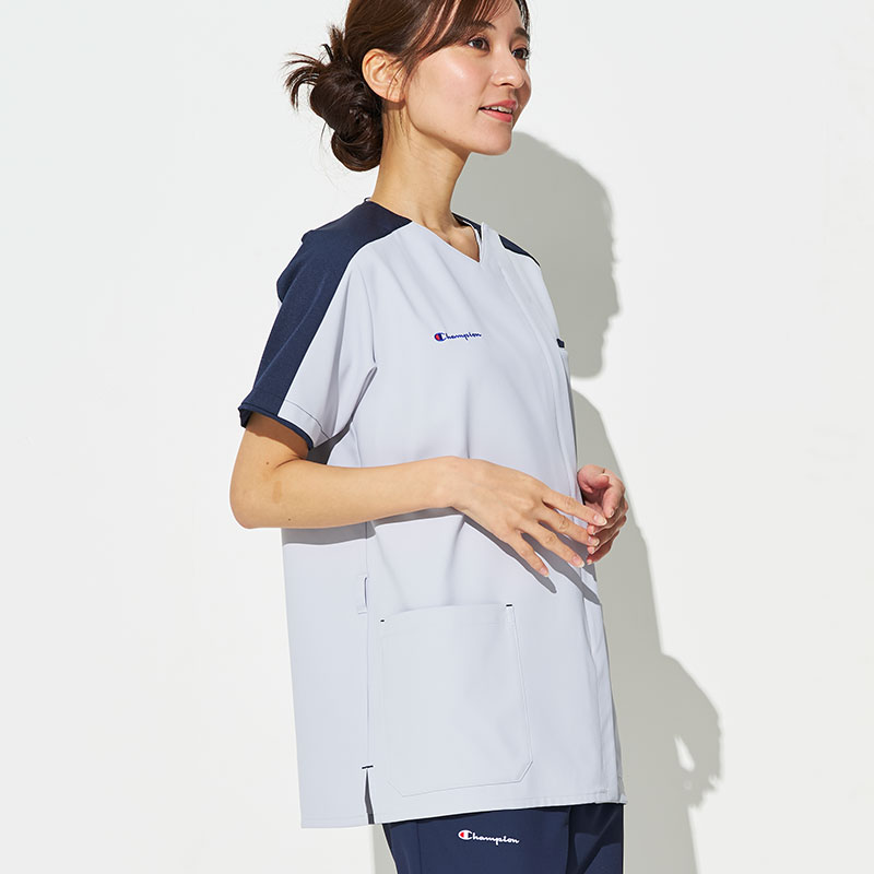 Champion 男女兼用ファスナースクラブ[グレー]