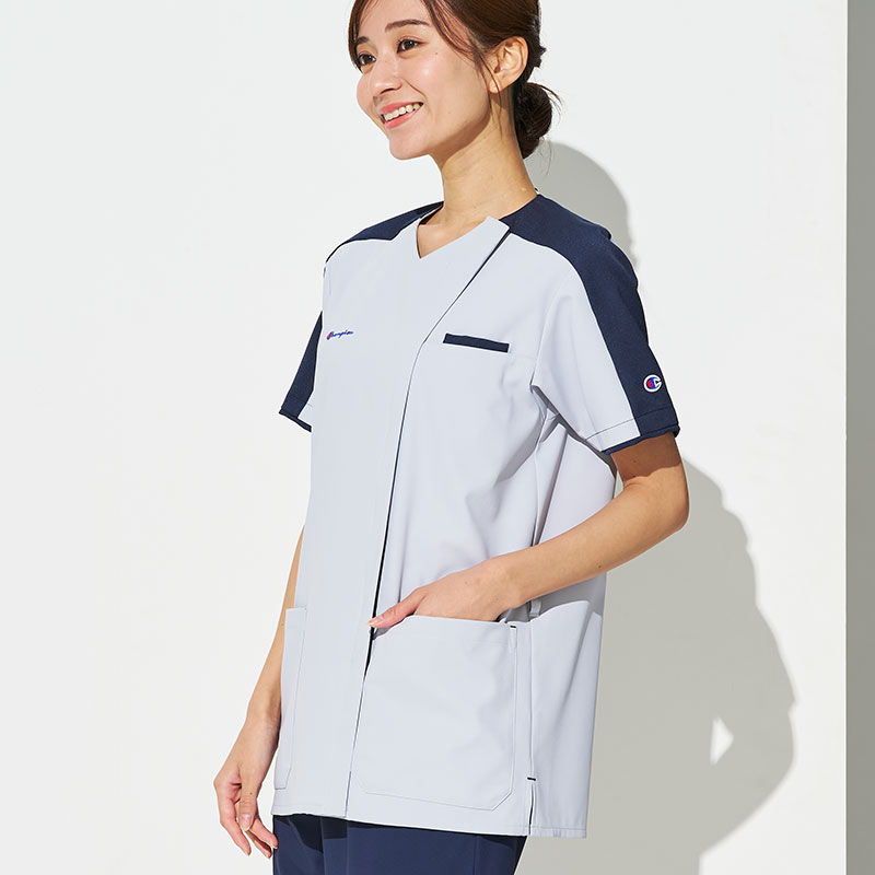 Champion 男女兼用ファスナースクラブ[グレー]