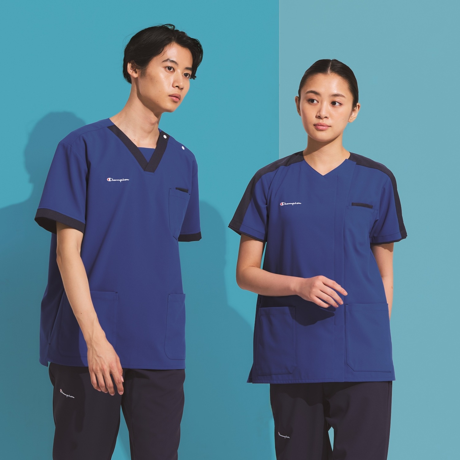 Champion 男女兼用ファスナースクラブ[ロイヤルブルー]