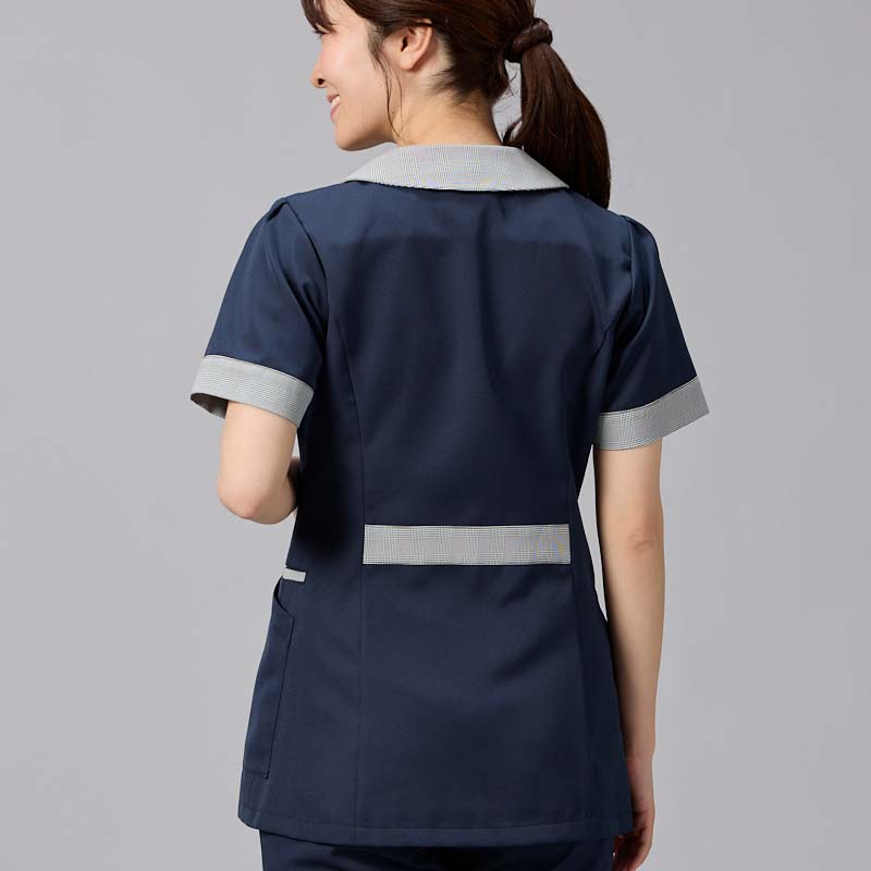 レディスジャケット[ダークネイビー×グレンチェック]