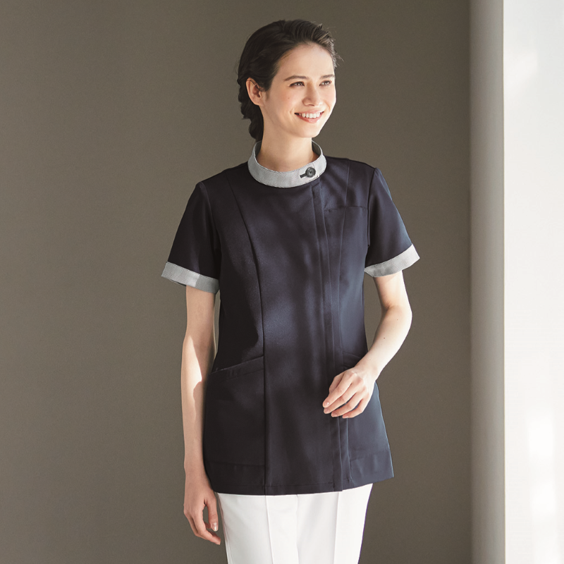 Couture Look レディスジャケット[ダークネイビー×グレンチェック] 