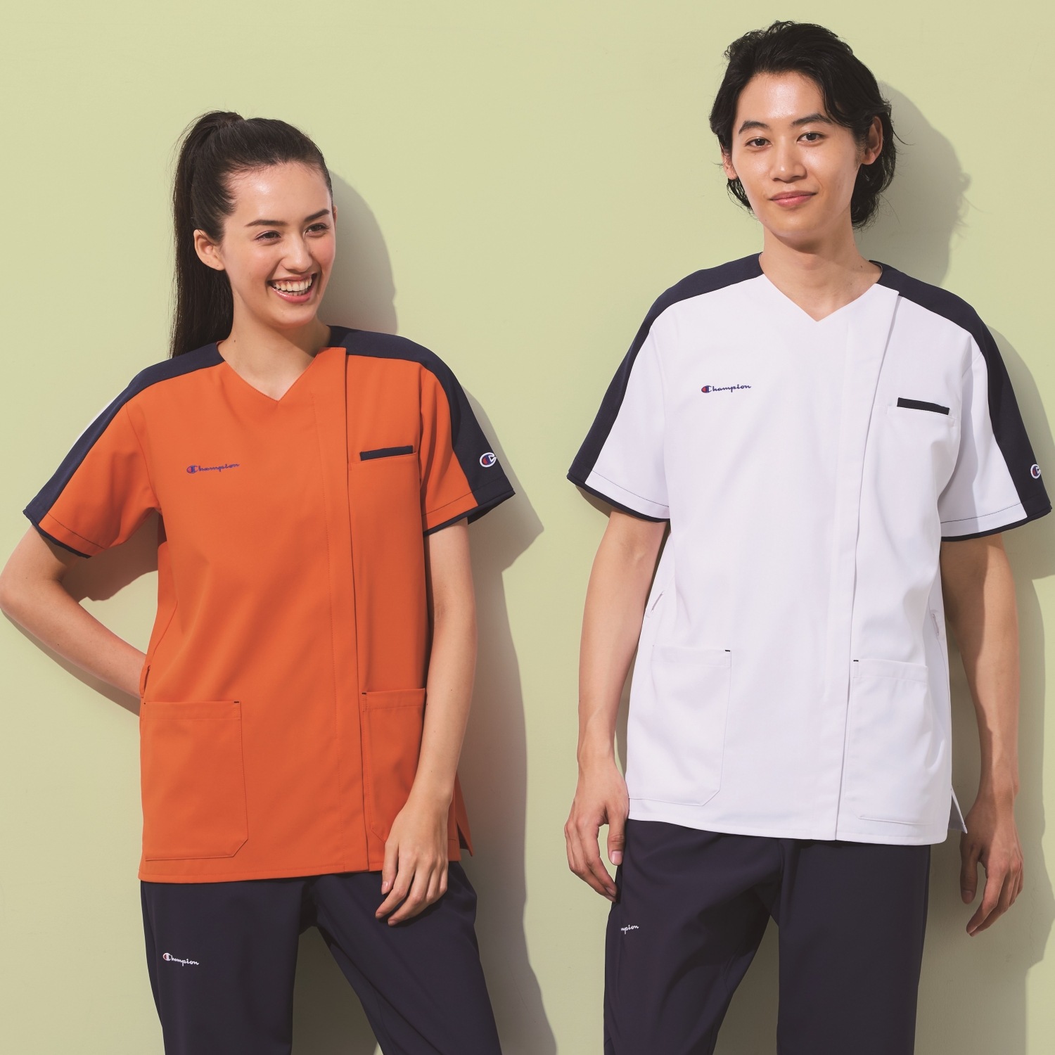 Champion 男女兼用ファスナースクラブ[オレンジ]