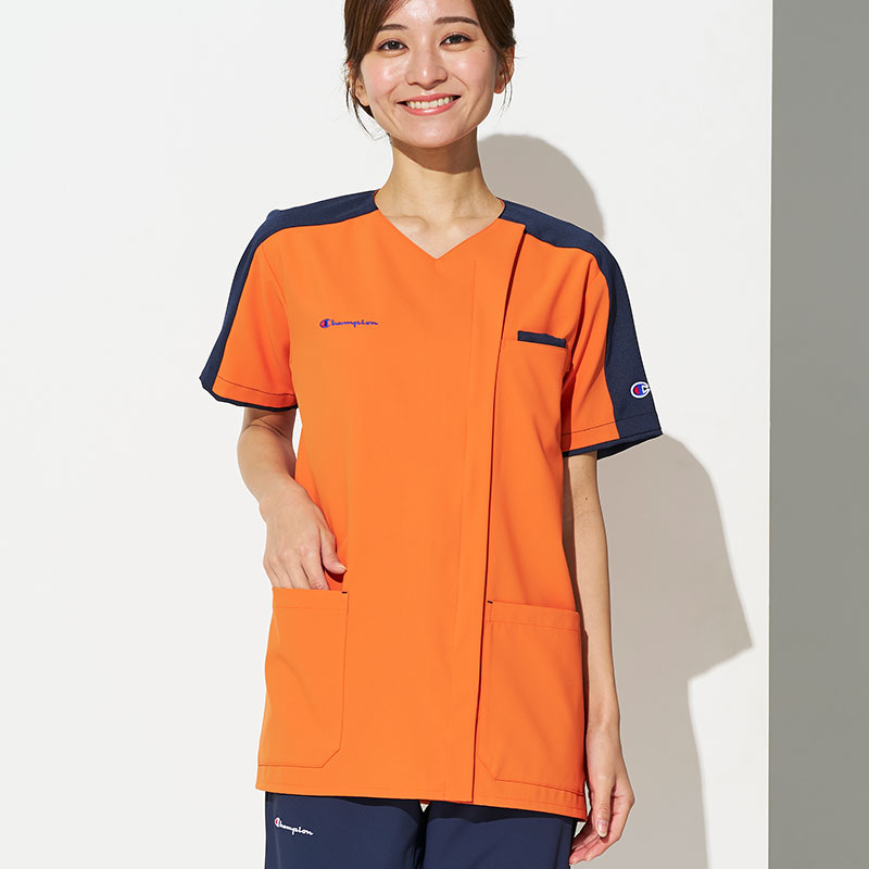 Champion 男女兼用ファスナースクラブ[オレンジ]