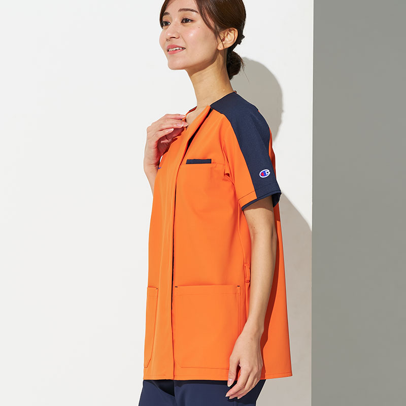 Champion 男女兼用ファスナースクラブ[オレンジ]