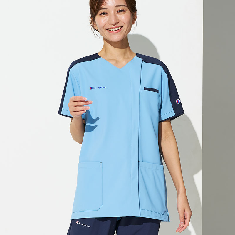 Champion 男女兼用ファスナースクラブ[カロライナブルー]