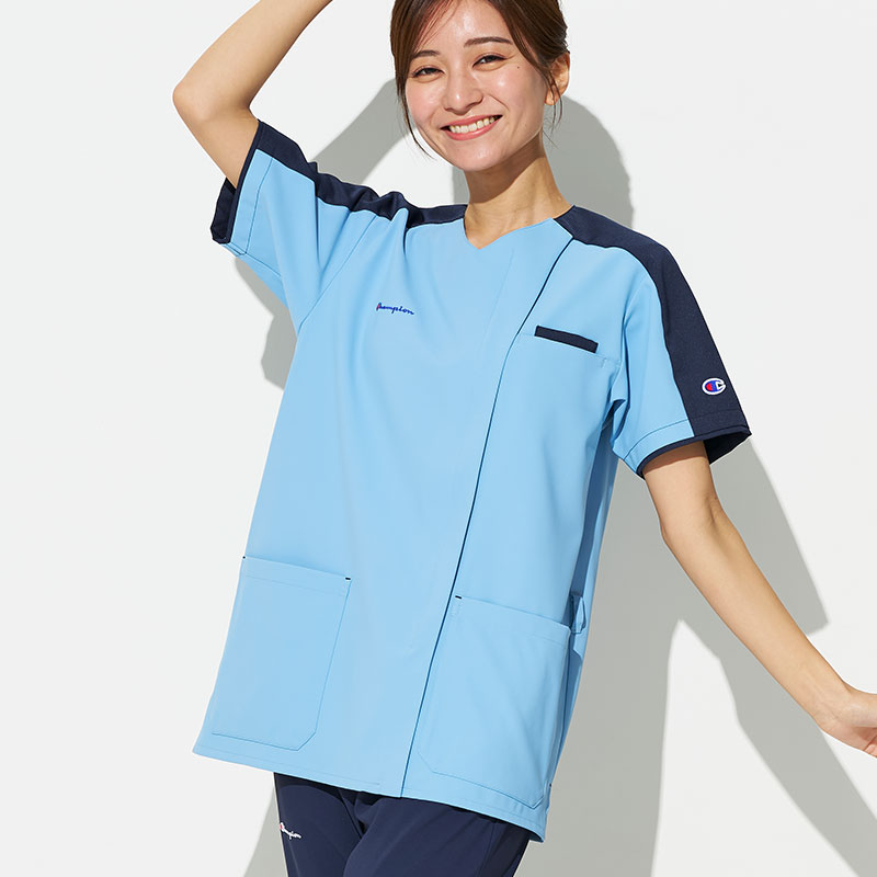 Champion 男女兼用ファスナースクラブ[カロライナブルー]