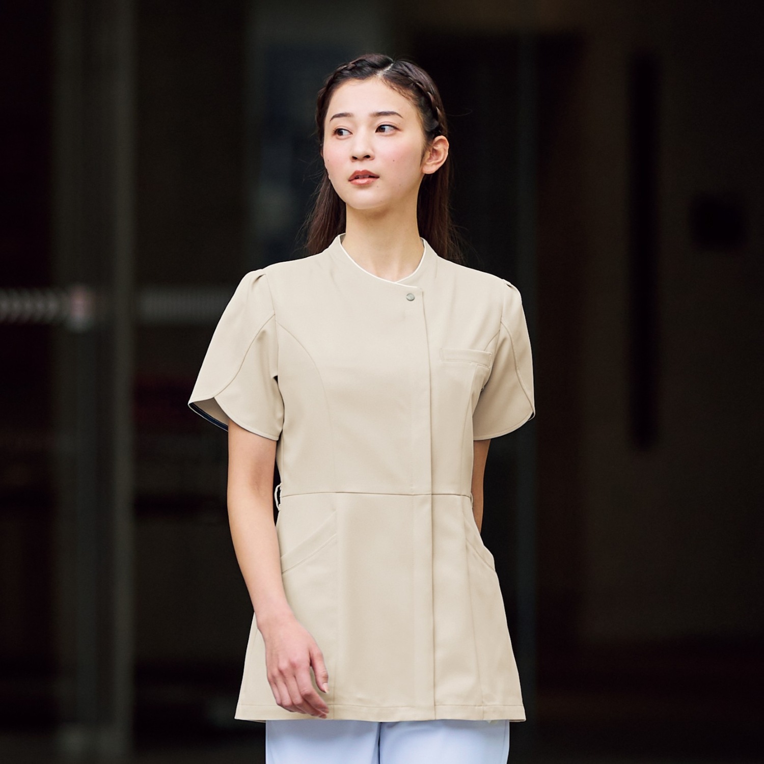 Couture Look レディスファスナースクラブ[ライトベージュ]