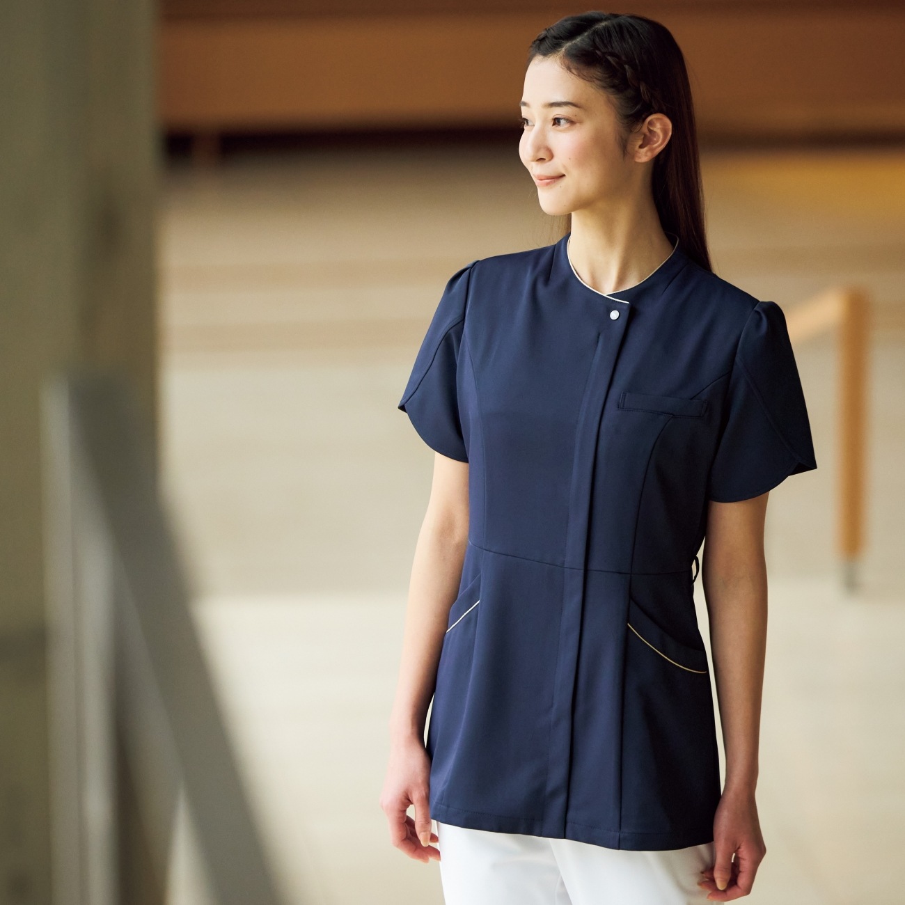 Couture Look レディスファスナースクラブ[ダークネイビー]