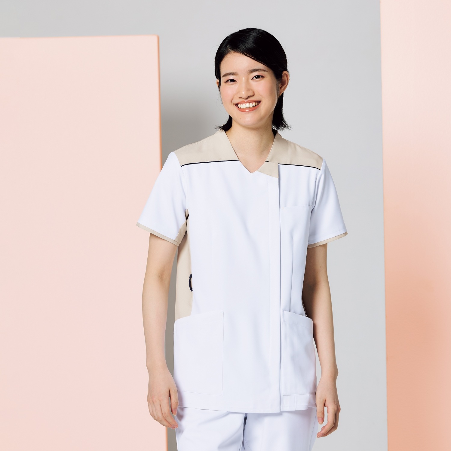 ひばりページ スキッパーSHレイヤード風NT|ems excite | RETRO GIRL ONLINE