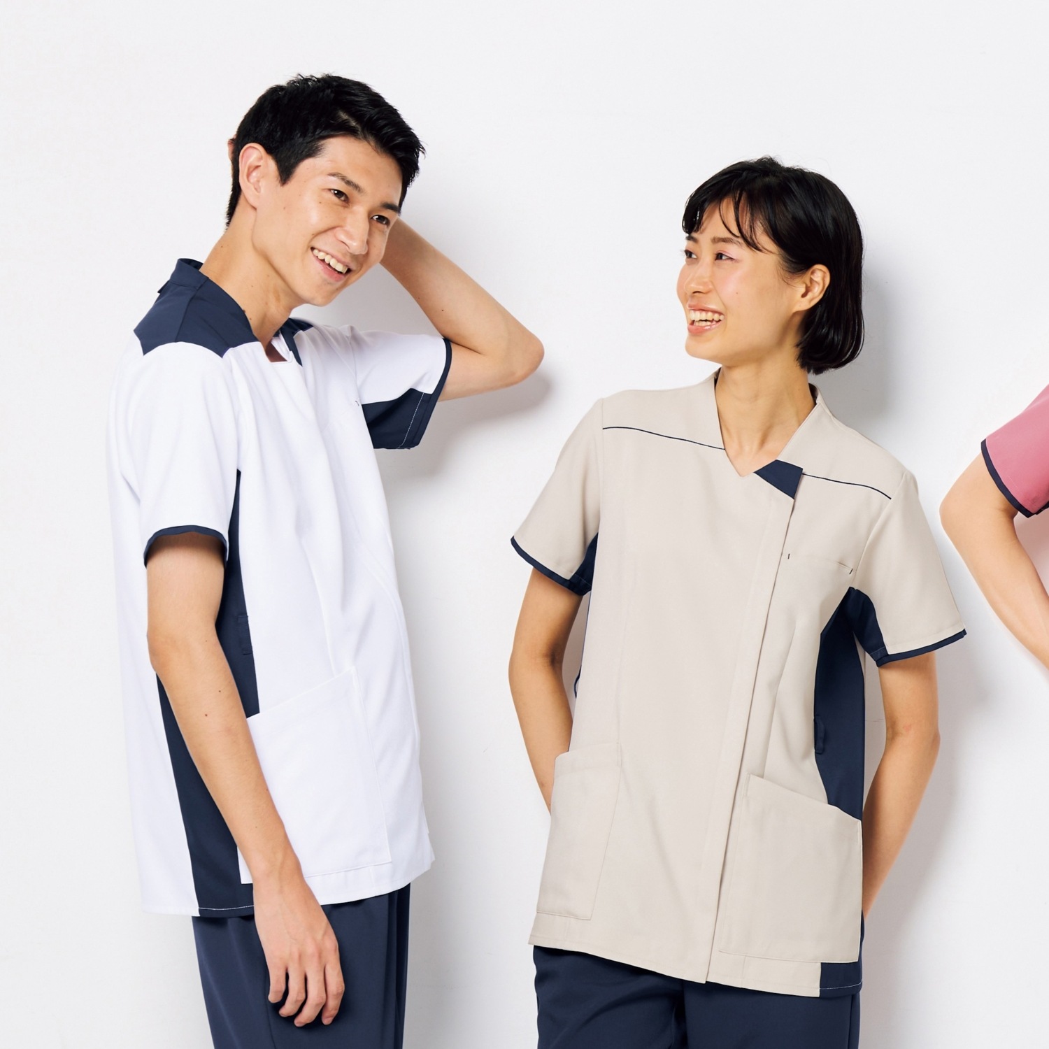 ウェルビースクラブ 男女兼用ファスナースクラブ[ジェントルベージュ]