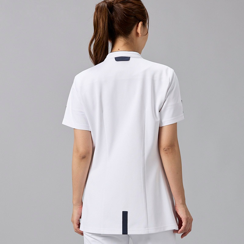 Botanical Garden レディスファスナースクラブ[ホワイト×ダークネイビー]