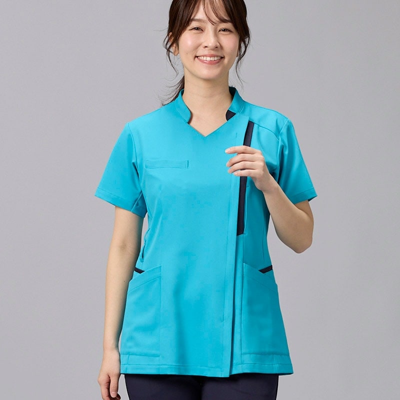 なすか レディスファスナースクラブ[ビオラブルー]