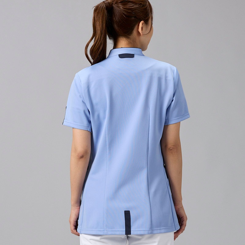 Botanical Garden レディスファスナースクラブ[ライトブルー×ダークネイビー]