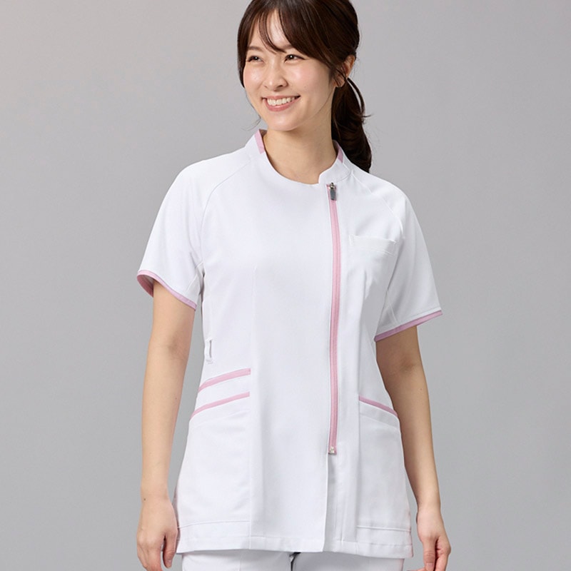 レディスファスナースクラブ[ホワイト×センシティブローズ]